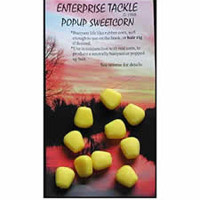 Enterprise Tackle ARTIFICIAL, IMITATION BAITS Sweetcorn Yellow Unflavoured Pop Up