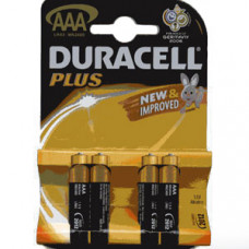 DURACELL AAA 1 Pack of 4 batteries (MN2400)